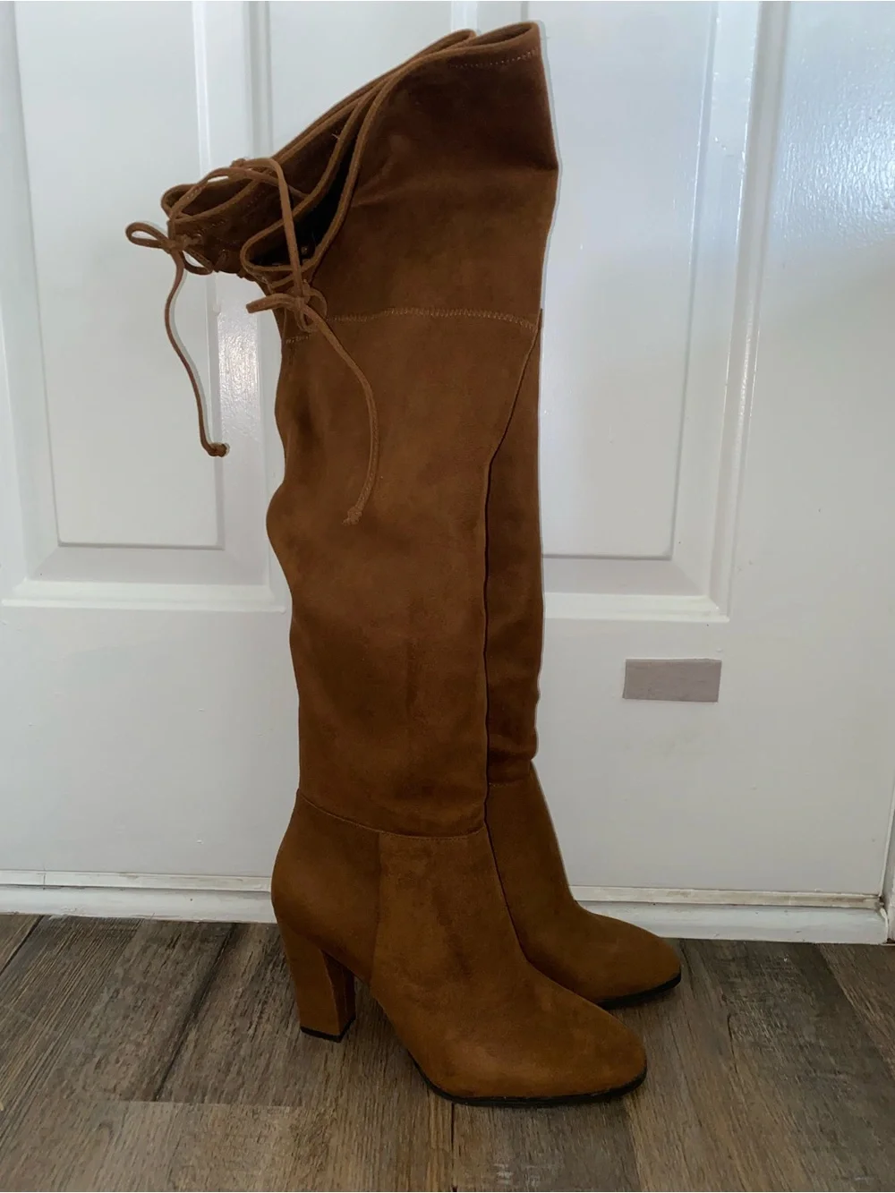 Vince Camuto Tapley Over-the-Knee Suede Boots - Brown